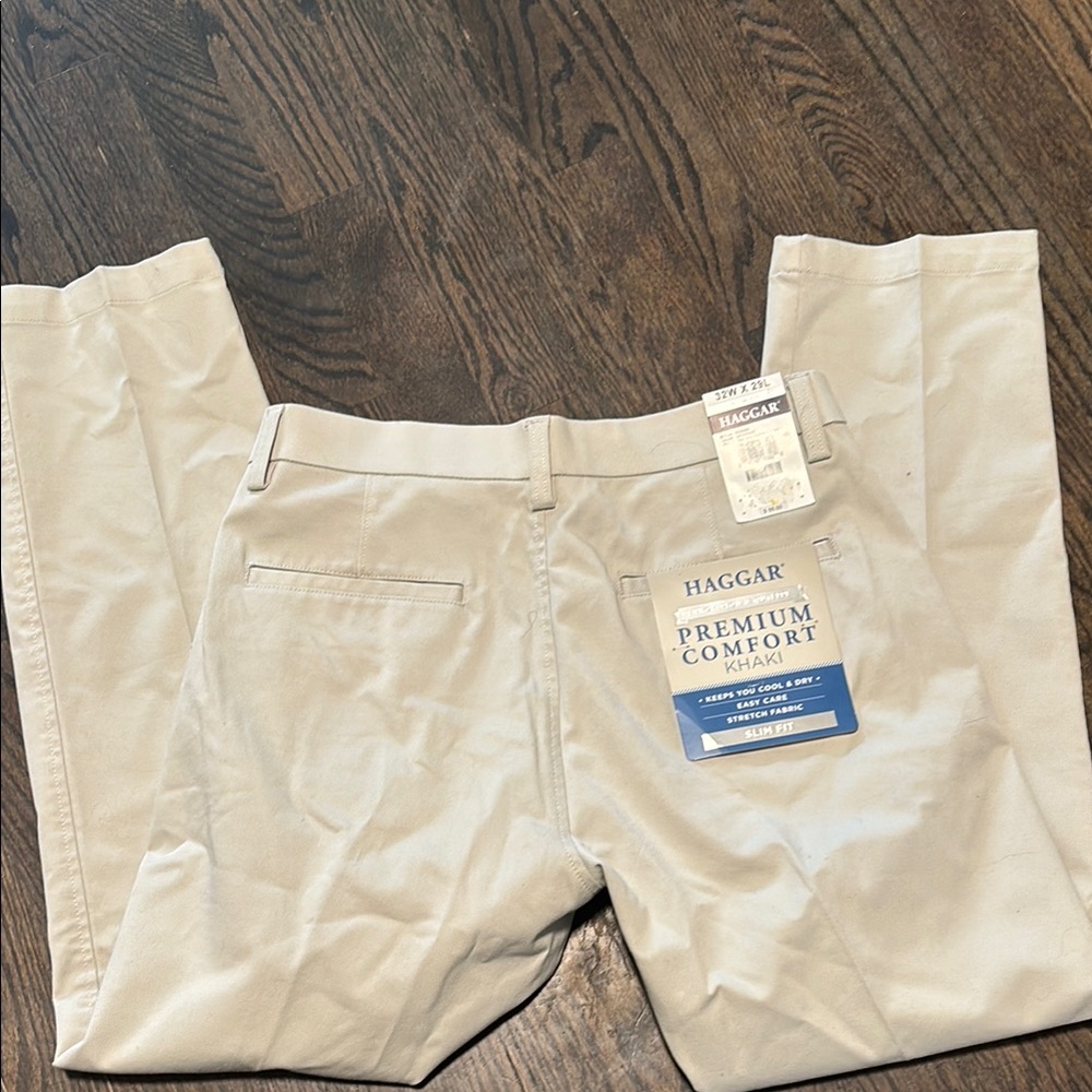 NWT Men's Beige Pants 32x29 - Picture 6 of 11